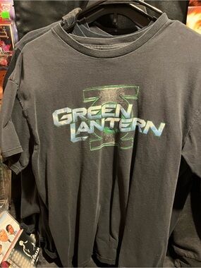 Green Lantern Logo Short Sleeve Tee - Black